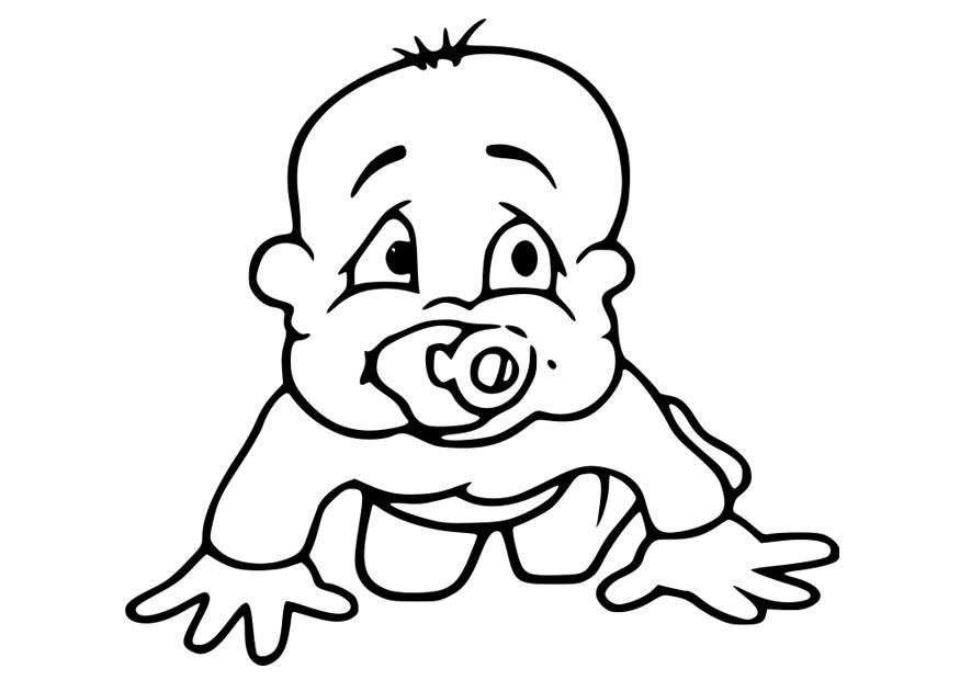 baby Fargeleggingsbilde baby