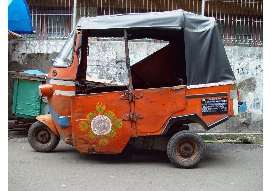 Foto bajaj, jakarta, indonesia