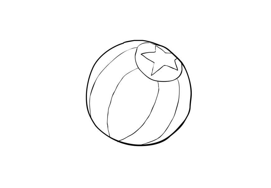 ball Fargeleggingsbilde ball