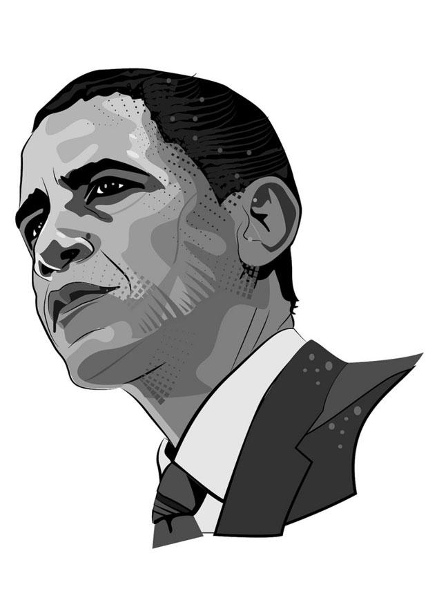 barack obama Fargeleggingsbilde barack obama