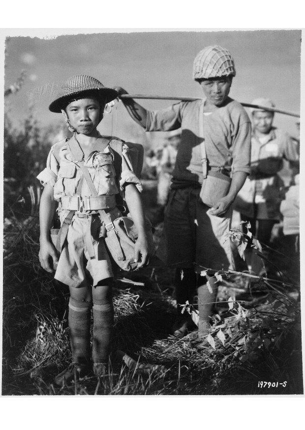 barnesoldat Foto barnesoldat