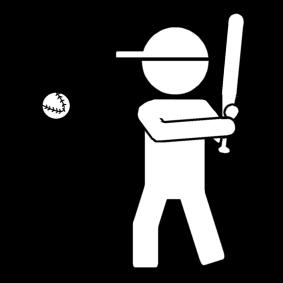 baseball Fargeleggingsbilde baseball