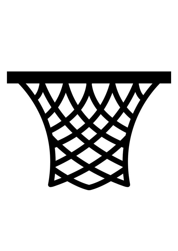 basket Fargeleggingsbilde basket