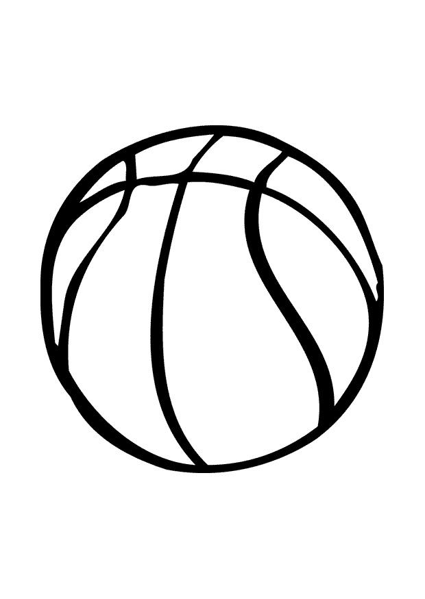 basketball Fargeleggingsbilde basketball