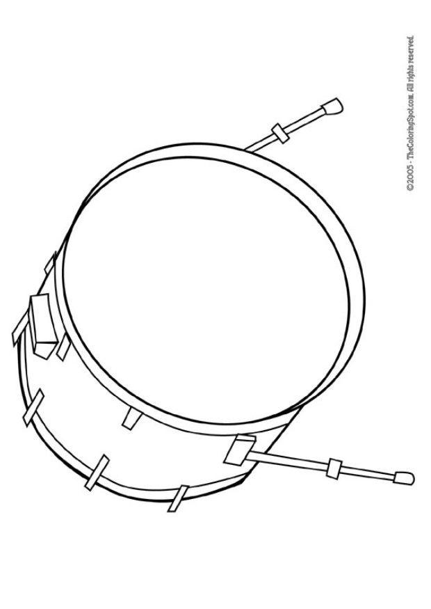 basstromme Fargeleggingsbilde basstromme