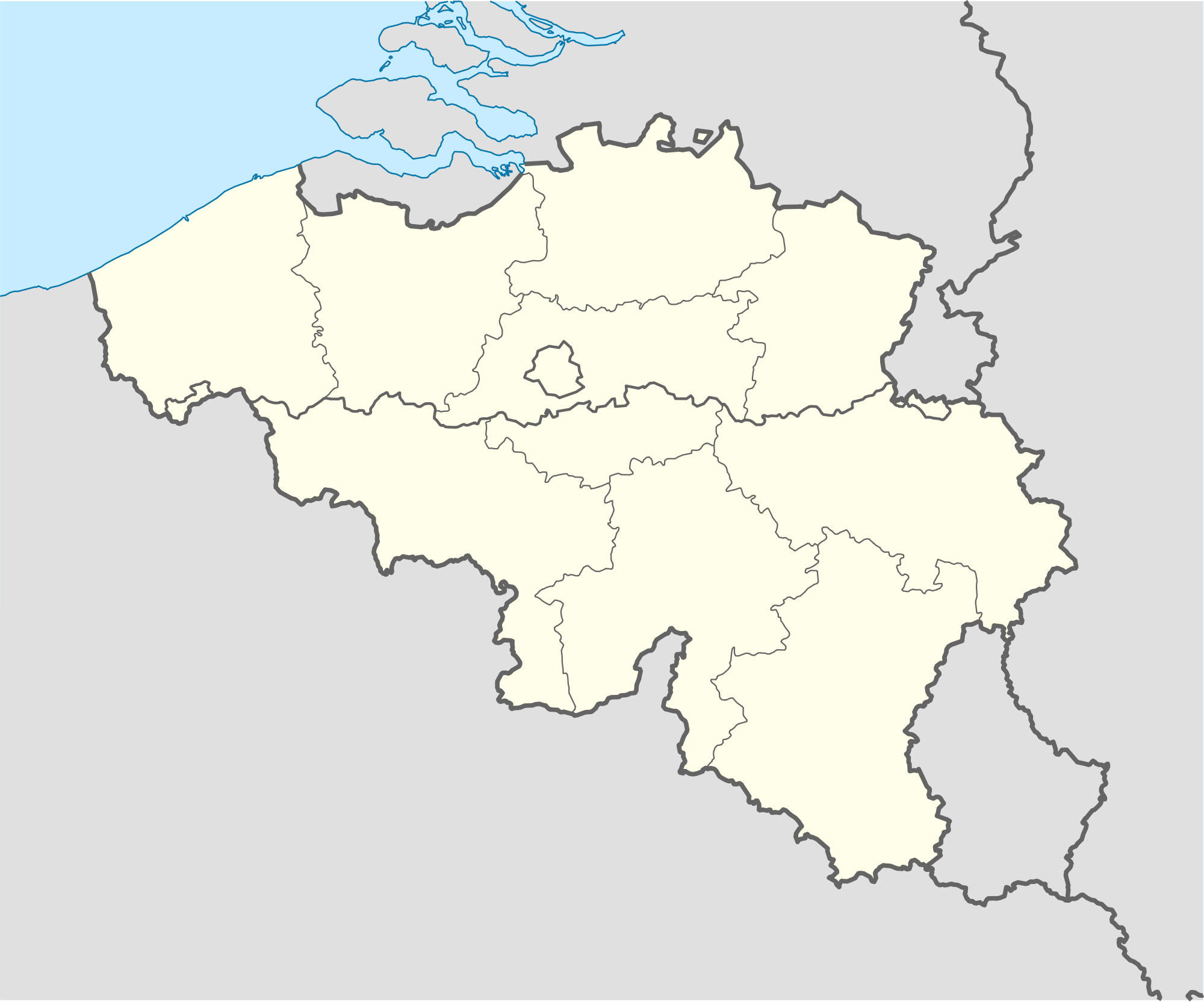 bilde belgia med provinser