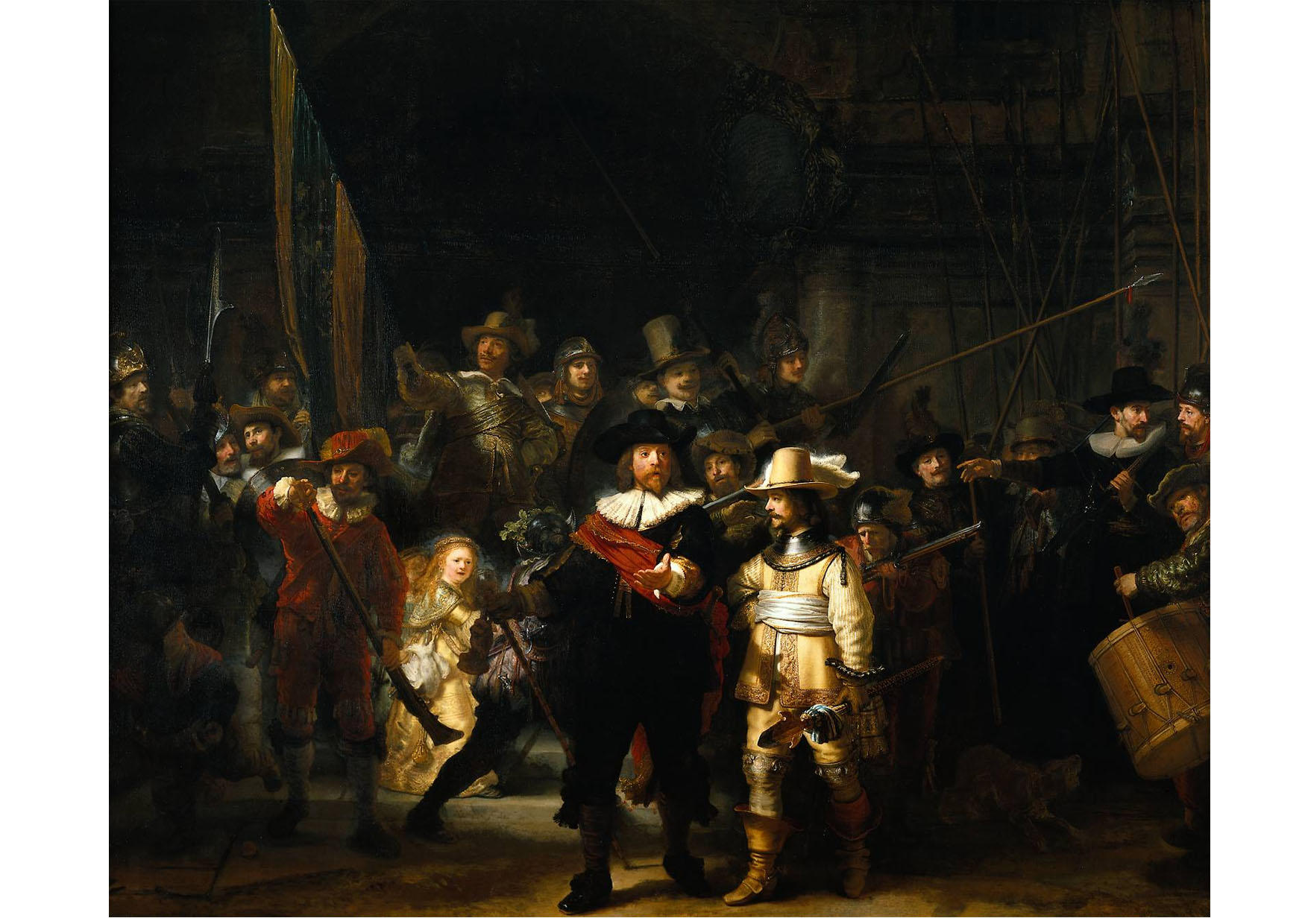 bilde the night watch - rembrandt