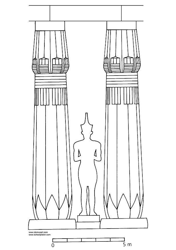 Bilde å fargelegge amenhotep iii
