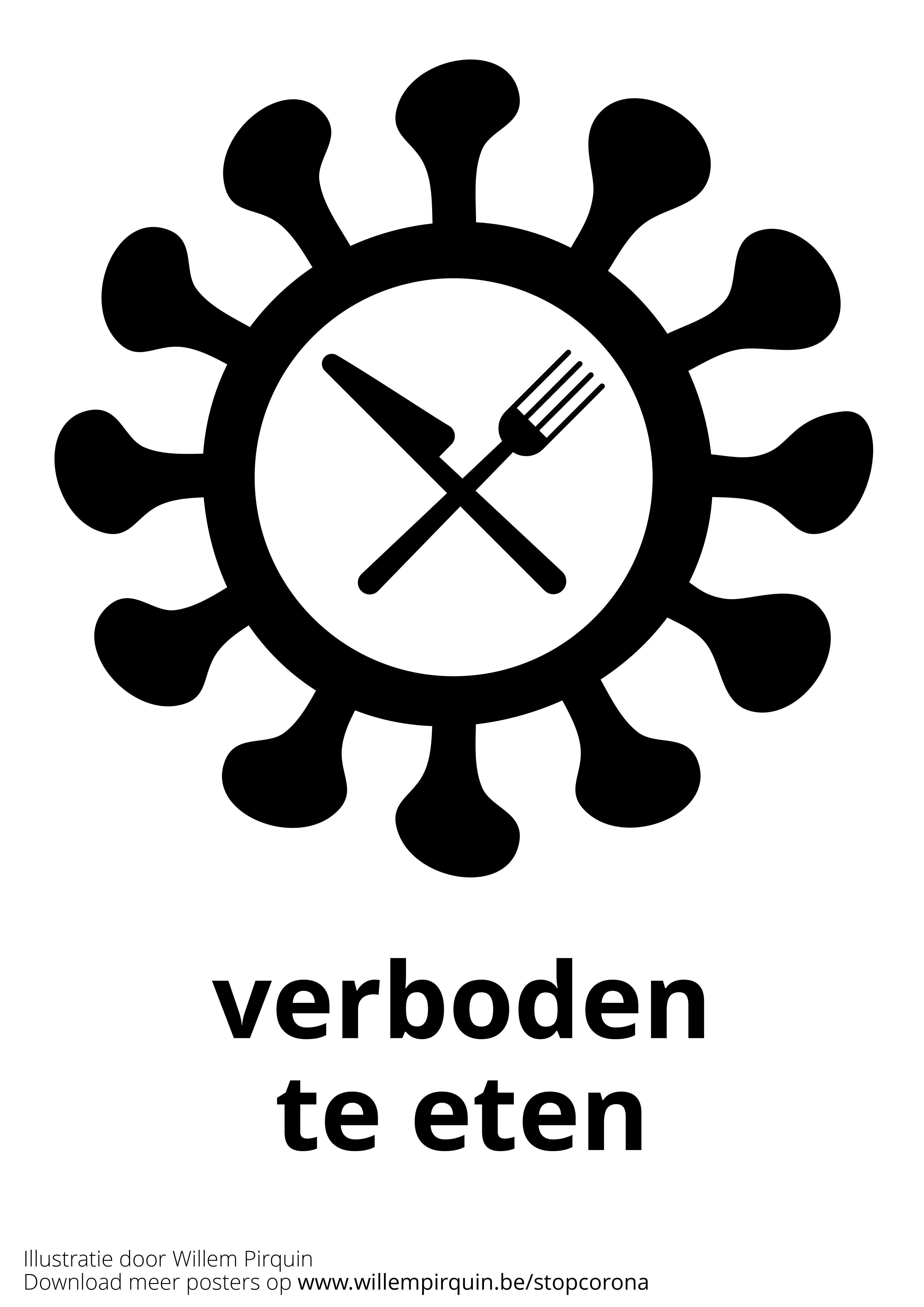 Bilde å fargelegge forbudt A¥ spise