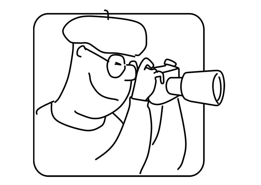 Bilde å fargelegge fotograf