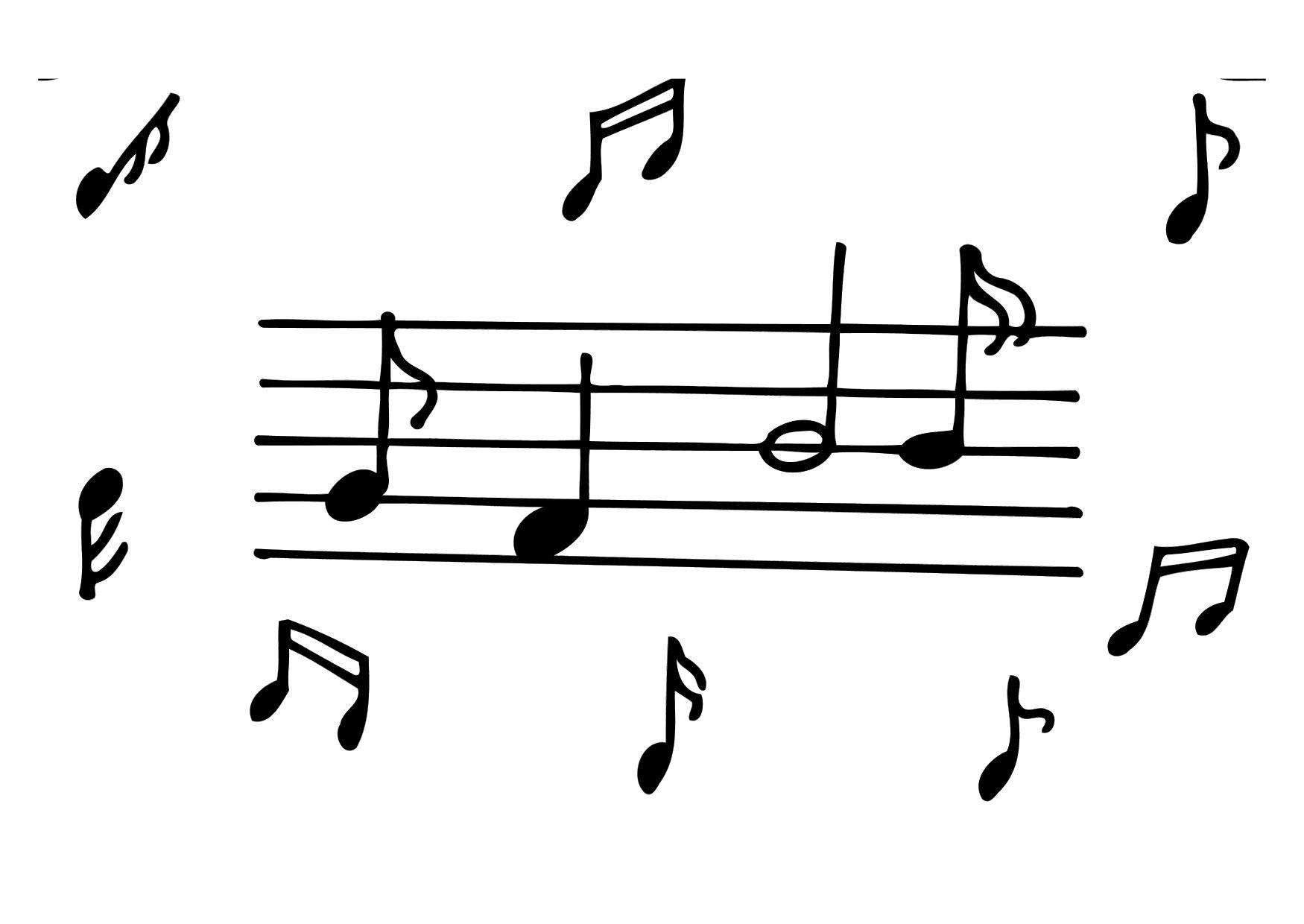 Bilde å fargelegge musikk