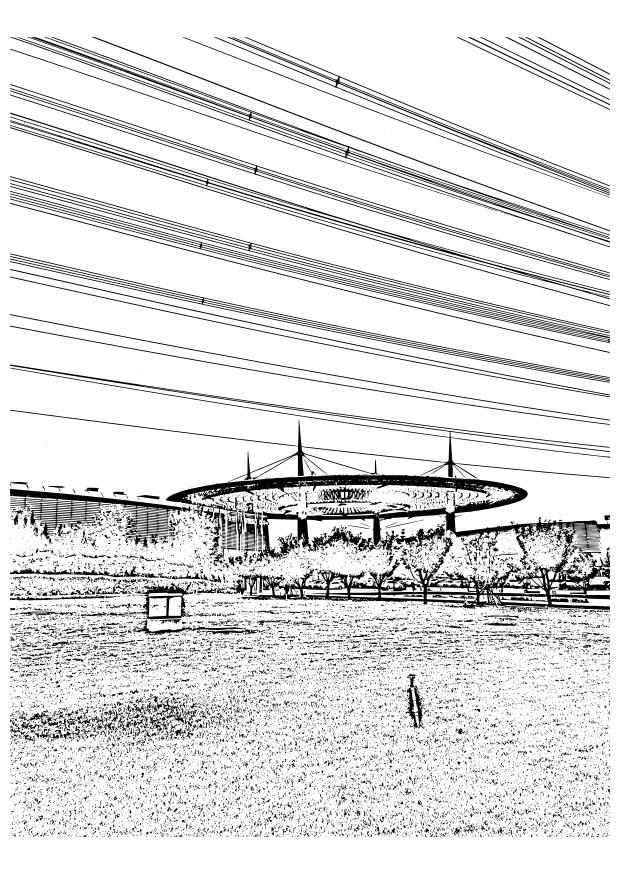 Bilde å fargelegge ufo