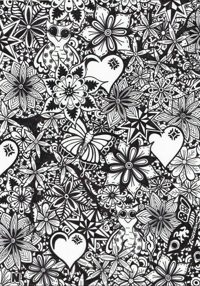 blomster Fargeleggingsbilde blomster