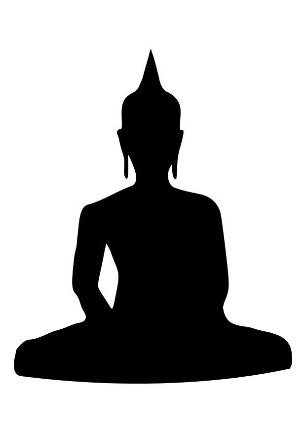 Fargeleggingsbilde buddha