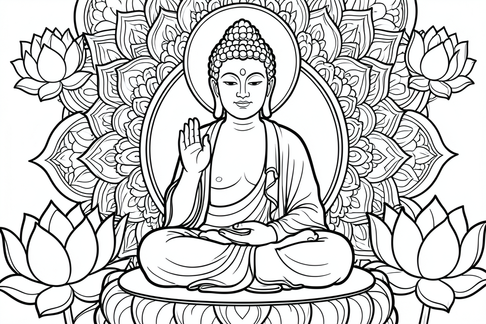 buddha akshobya Fargeleggingsbilde buddha akshobya