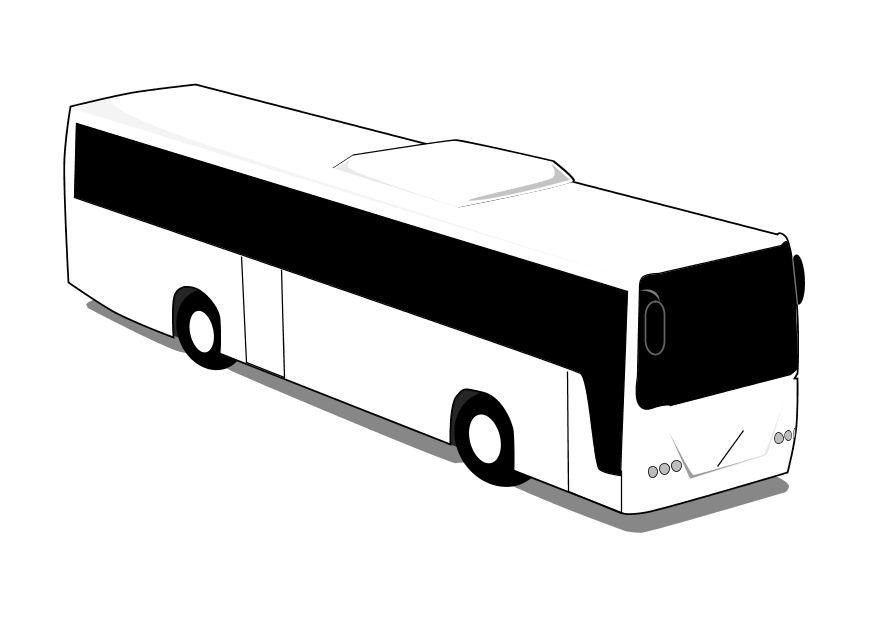 buss Fargeleggingsbilde buss