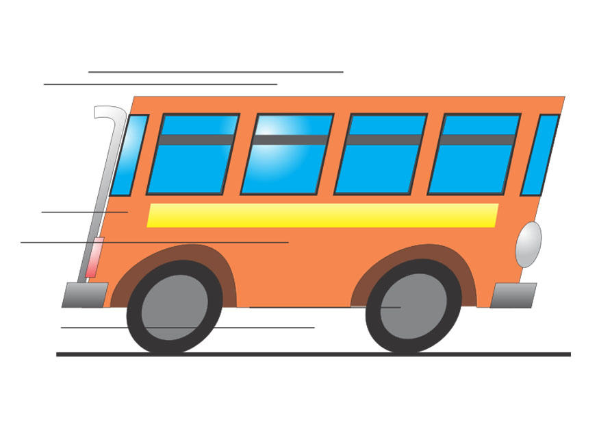 buss i bevegelse bilde buss i bevegelse
