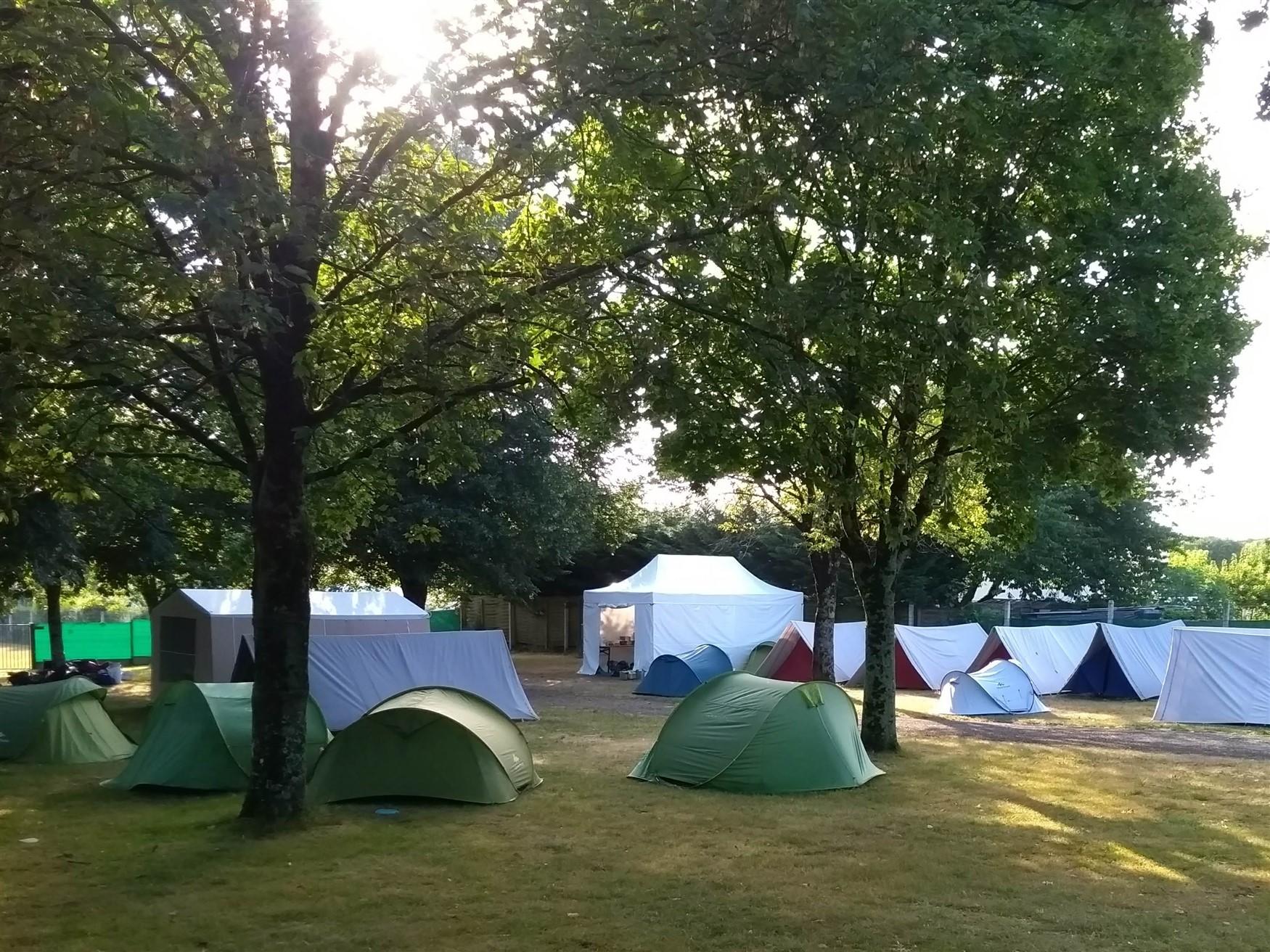 camping Foto camping