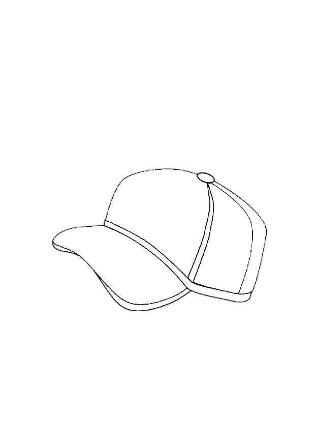 Fargeleggingsbilde cap