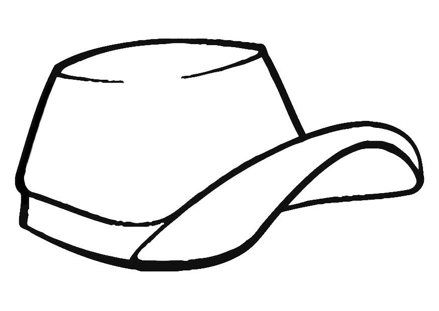 Fargeleggingsbilde cap