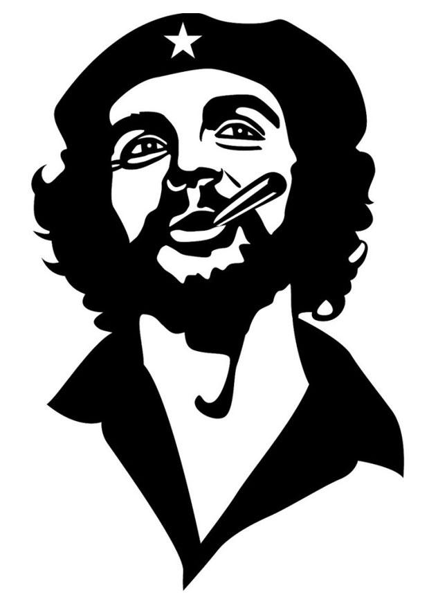 Fargeleggingsbilde che guevara