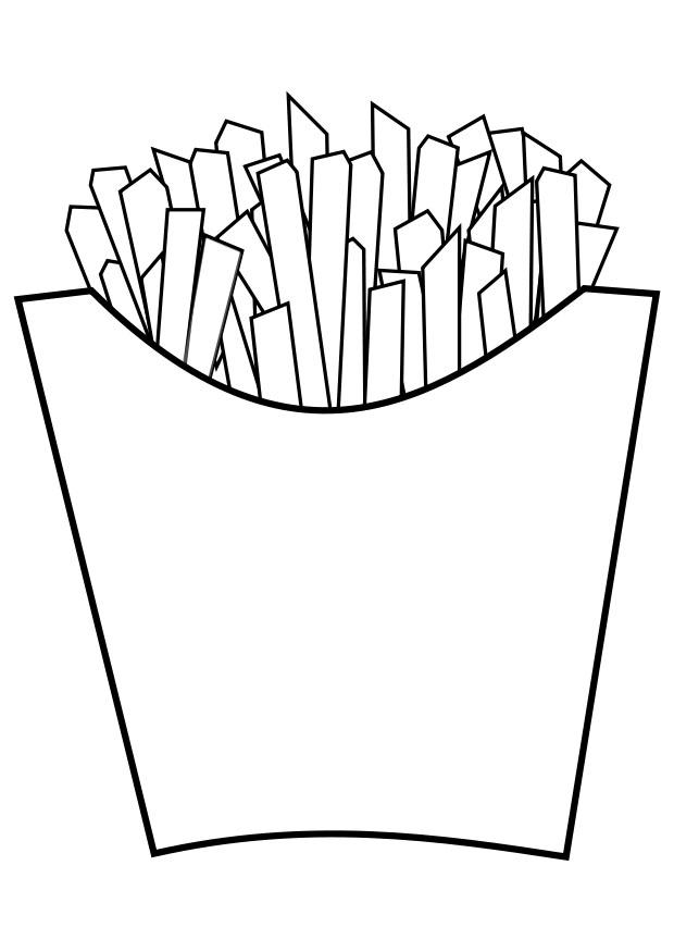 Fargeleggingsbilde chips