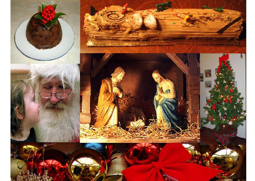 collage fra jul Foto collage fra jul