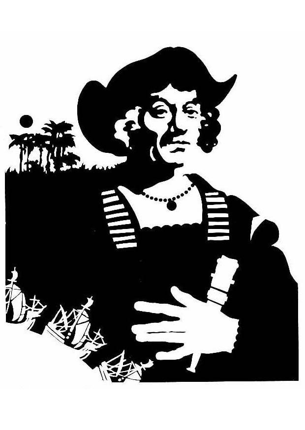 Fargeleggingsbilde columbus