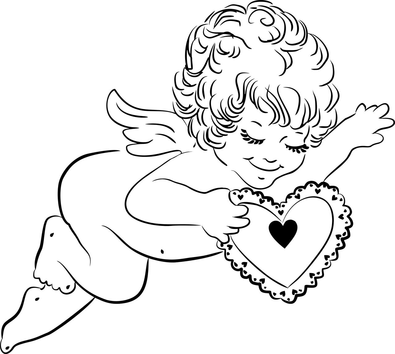 cupid Fargeleggingsbilde cupid