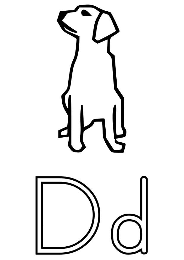 d Fargeleggingsbilde d