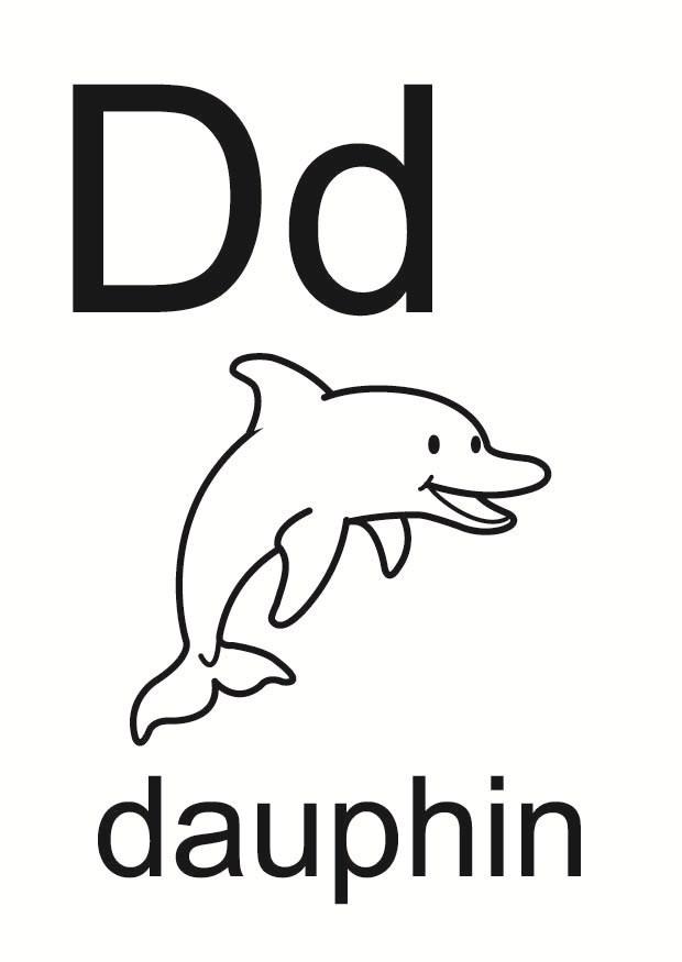 d Fargeleggingsbilde d