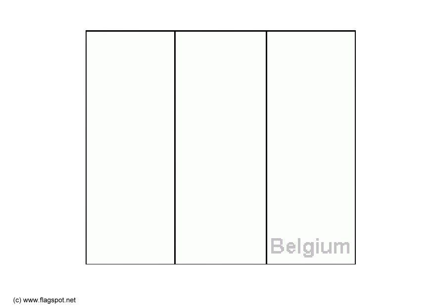 det belgiske flagget Fargeleggingsbilde det belgiske flagget