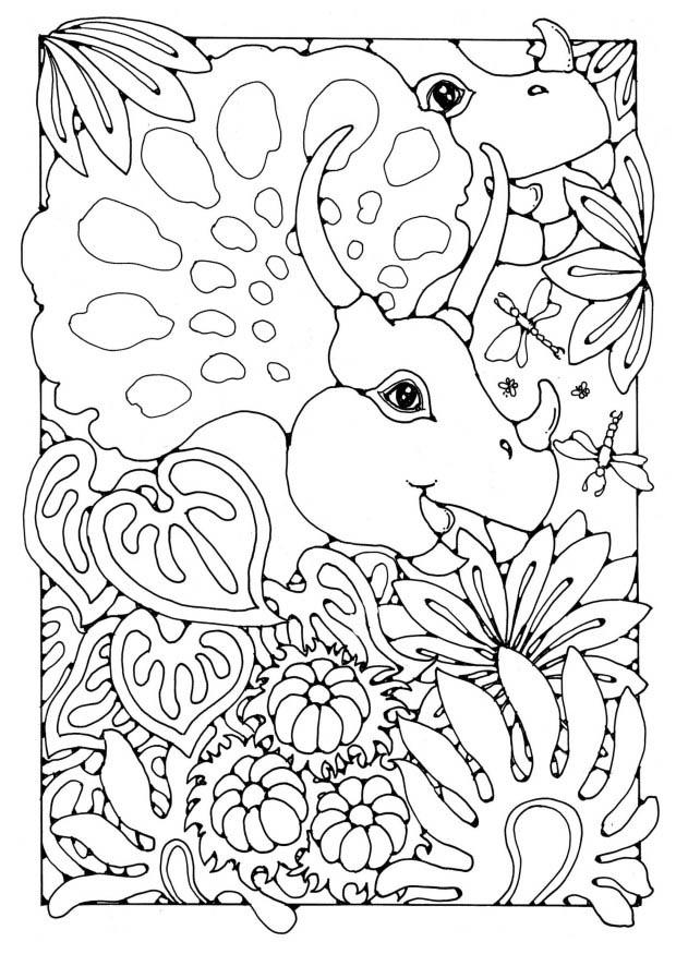 dinosaur Fargeleggingsbilde dinosaur