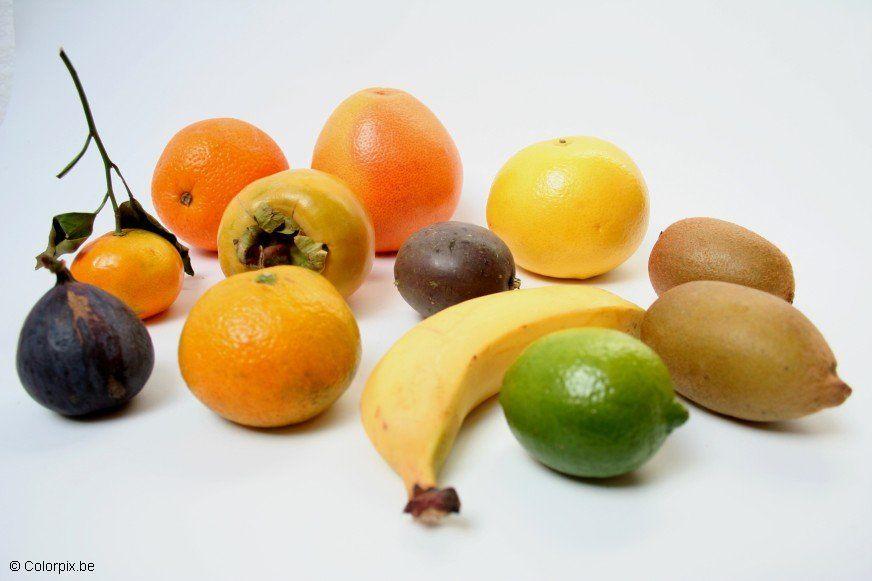 Foto eksotiske frukter