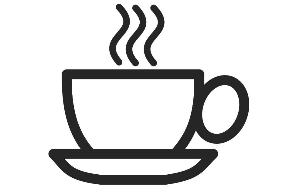 en kopp kaffe Fargeleggingsbilde en kopp kaffe