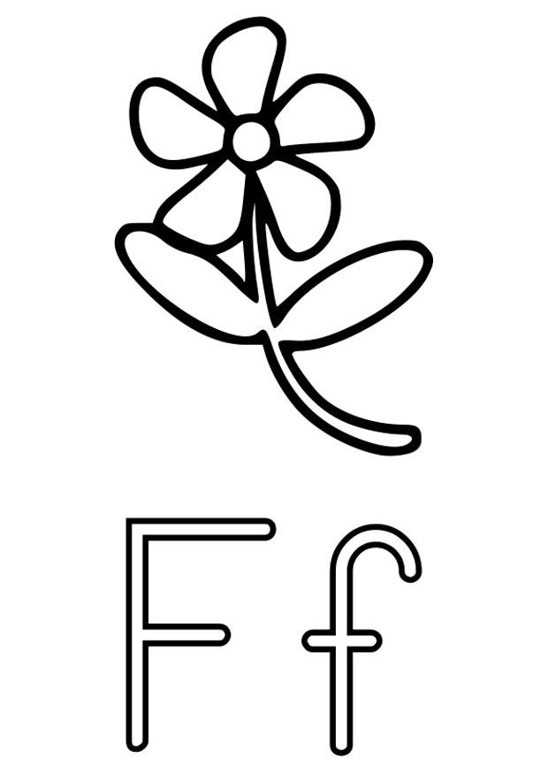 f Fargeleggingsbilde f