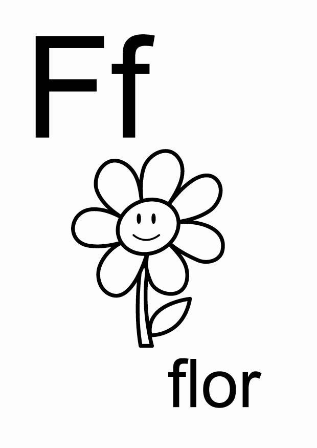 f Fargeleggingsbilde f