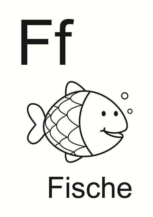 f Fargeleggingsbilde f