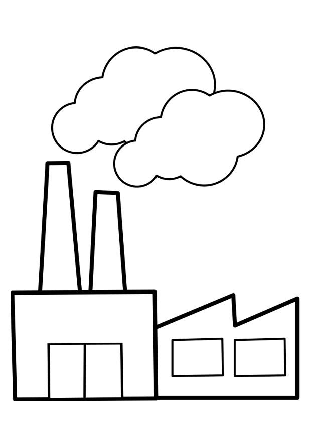 Fargeleggingsbilde fabrikk