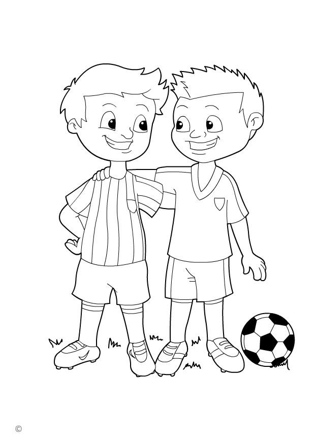 Fargeleggingsbilde fair play