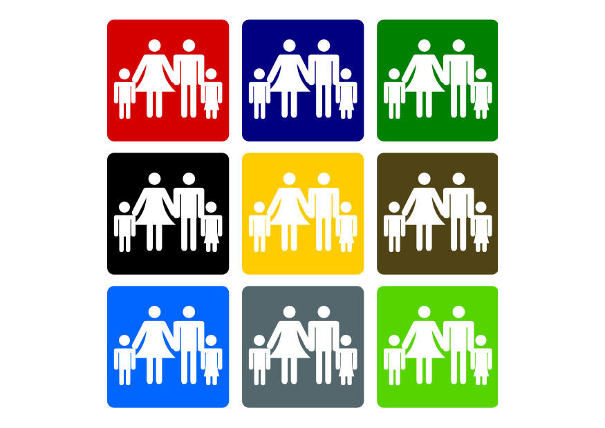familie bilde familie