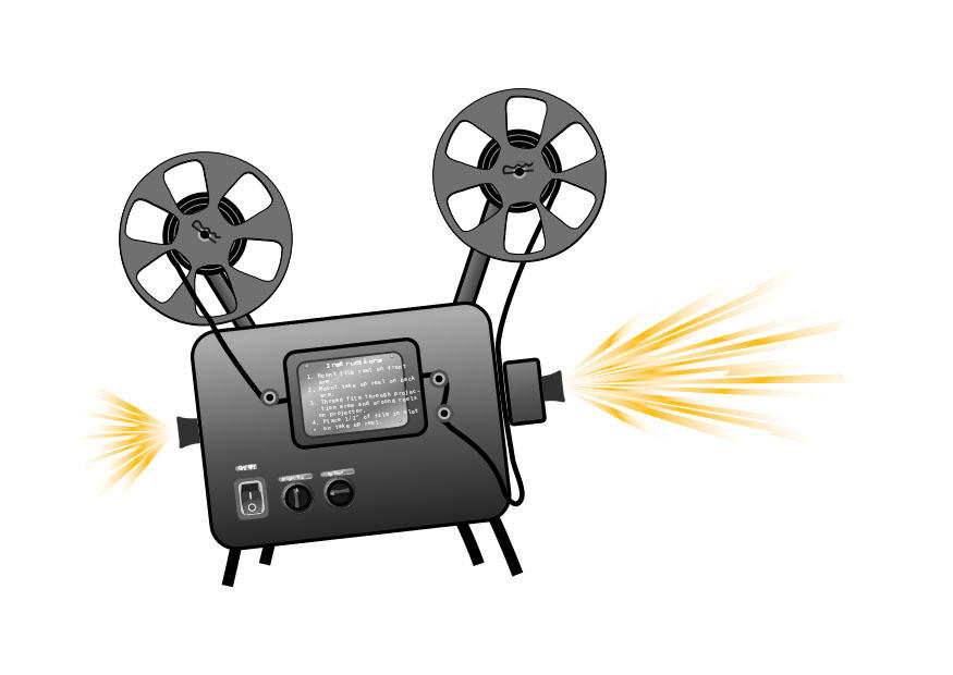 filmprojektor bilde filmprojektor