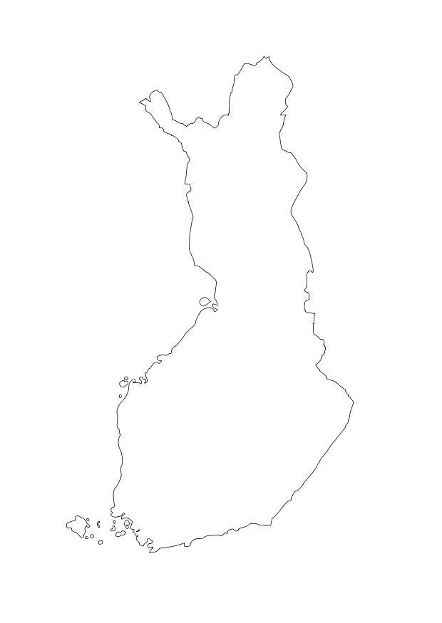 finland Fargeleggingsbilde finland