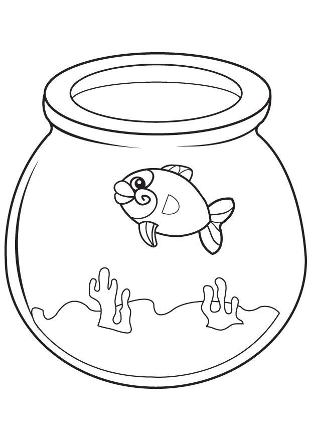 Fargeleggingsbilde fisk