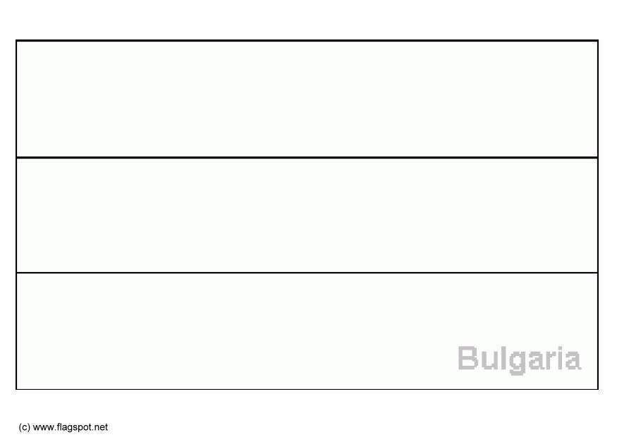 Fargeleggingsbilde flagg fra bulgaria