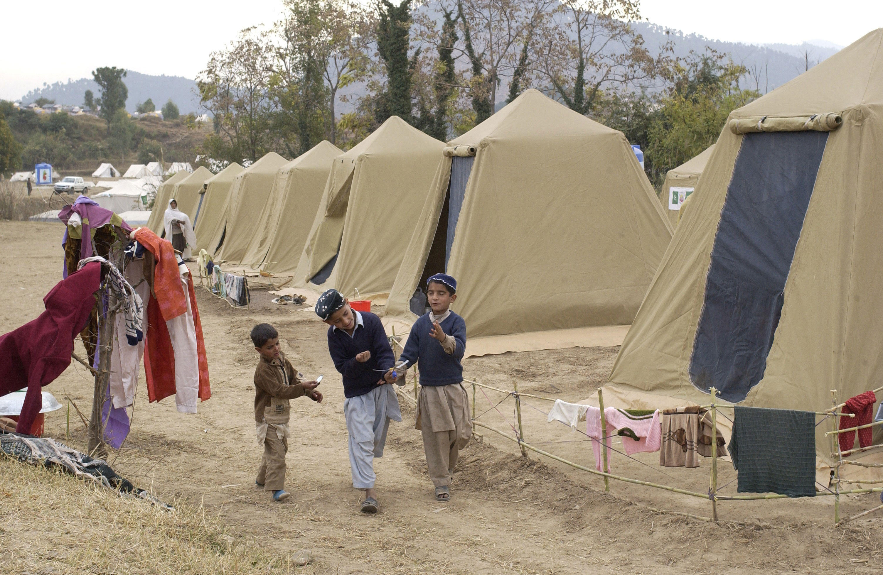 Foto flyktningleir - pakistan