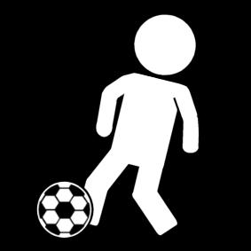 Fargeleggingsbilde fotball