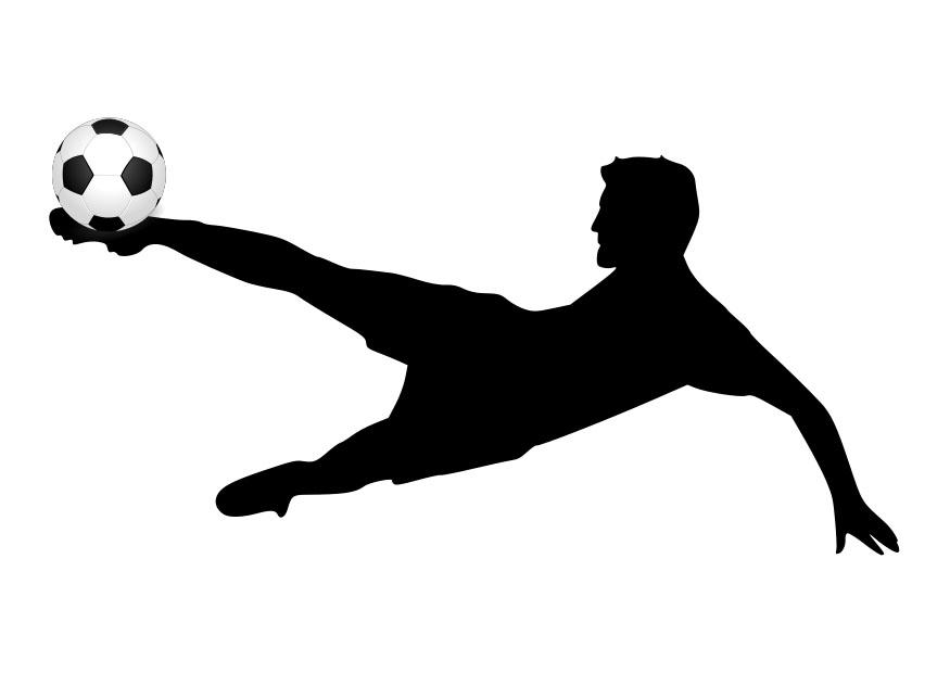 fotball Fargeleggingsbilde fotball