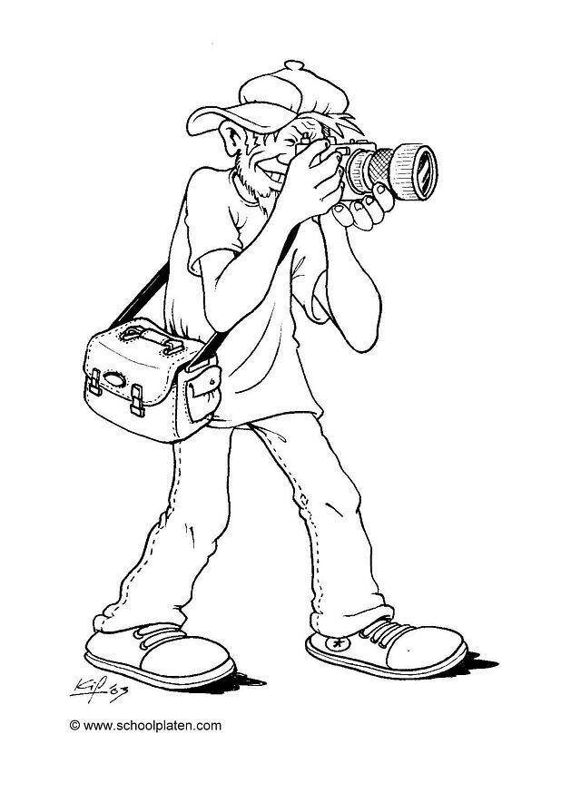 fotograf Fargeleggingsbilde fotograf