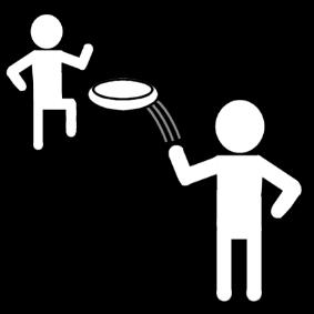 frisbee Fargeleggingsbilde frisbee
